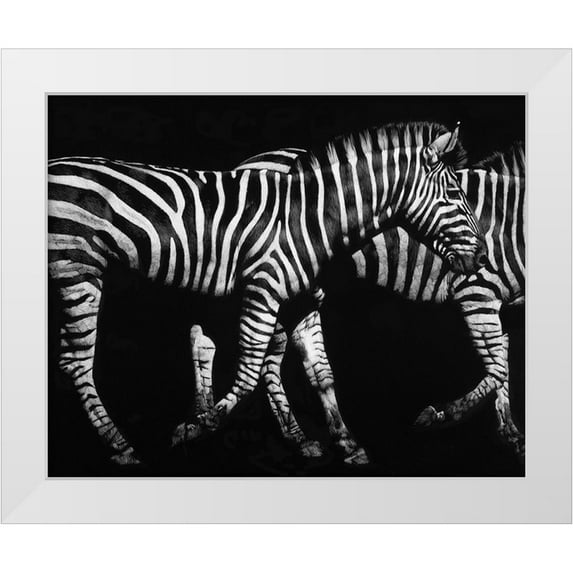 Chapman, Julie 14x12 White Modern Wood Framed Museum Art Print Titled - Op Art