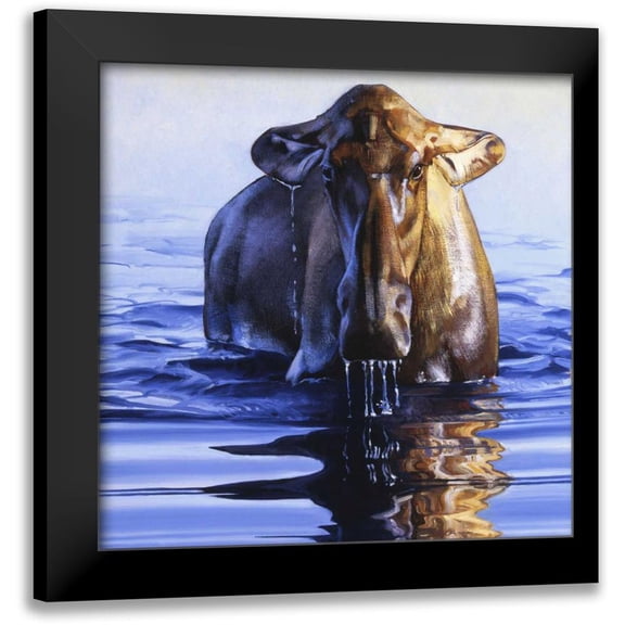 Chapman, Julie T. 12x12 Black Modern Framed Museum Art Print Titled - Dreadnought