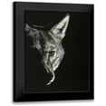 thumbnail image 1 of Chapman, Julie T. 12x14 Black Modern Framed Museum Art Print Titled - Black Glimpse VI, 1 of 5