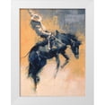 thumbnail image 1 of Chapman, Julie T. 15x18 White Modern Wood Framed Museum Art Print Titled - Mood Indigo III, 1 of 4