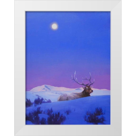 Chapman, Julie T. 15x18 White Modern Wood Framed Museum Art Print Titled - The Gift