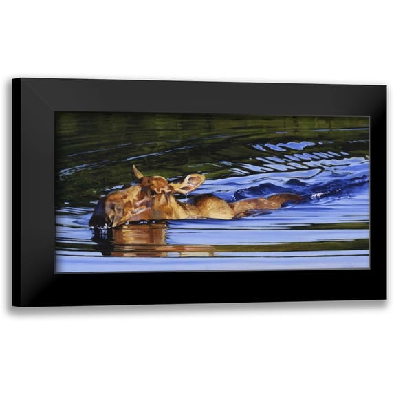 Chapman, Julie T. 18x11 Black Modern Framed Museum Art Print Titled - Bathing Beauty