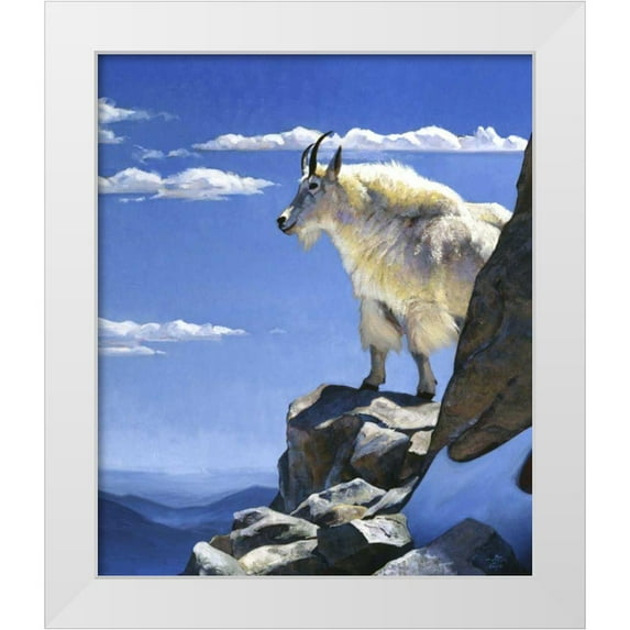 Chapman, Julie T. 26x30 White Modern Wood Framed Museum Art Print Titled - Rocky Mountain High