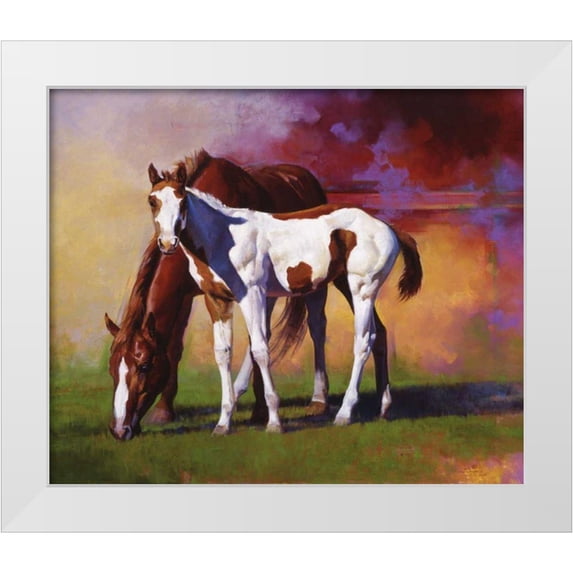 Chapman, Julie T. 30x26 White Modern Wood Framed Museum Art Print Titled - Hot Color