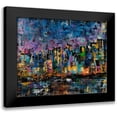 thumbnail image 1 of Chapman, Marcy 14x12 Black Modern Framed Museum Art Print Titled - New York Abstract, 1 of 5