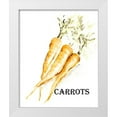 thumbnail image 1 of Chapman, Marcy 15x18 White Modern Wood Framed Museum Art Print Titled - Veggie Sketch  V-Carrots, 1 of 4