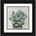 thumbnail image 1 of Chapman, Marcy 20x20 Black Ornate Wood Framed with Double Matting Museum Art Print Titled - Fading Blue, 1 of 4