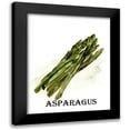 thumbnail image 1 of Chapman, Marcy 20x24 Black Modern Framed Museum Art Print Titled - Veggie Sketch I-Asparagus, 1 of 5
