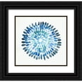 thumbnail image 1 of Chapman, Marcy 27x26 Black Ornate Wood Framed with Double Matting Museum Art Print Titled - Burst Abstract II, 1 of 4