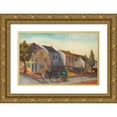 thumbnail image 1 of Chappel, William P. 14x11 Gold Ornate Wood Framed with Double Matting Museum Art Print Titled - Tea water pump, 1 of 4