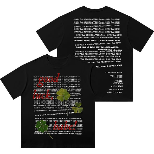 Chappell Roan Good Luck Babe Tee Midwest Princess Tour Merch Wash Top