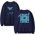 thumbnail image 1 of Chappell Roan Merch 2025 World Tour Butterfly Print Sweatshirt Unisex Round Neck Long Sleeve Pullover, 1 of 2