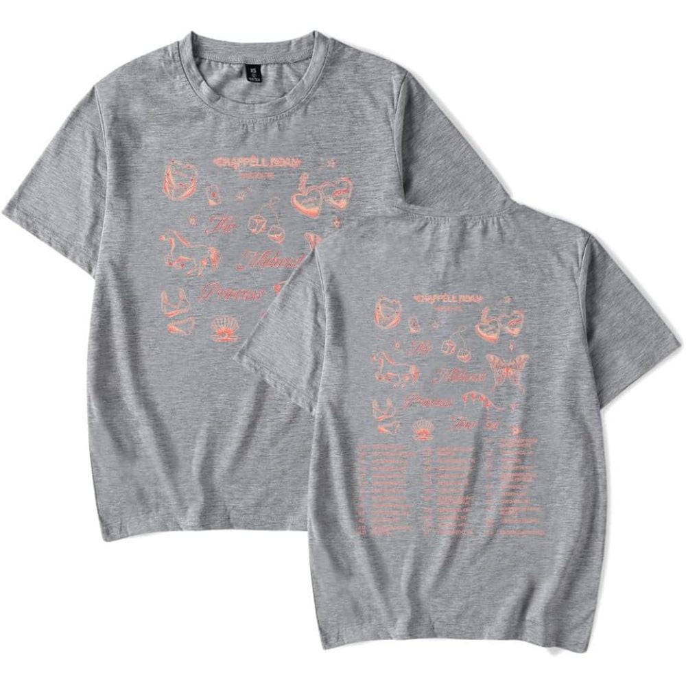 Chappell Roan Midwest Princess Tour 2024 Merch Short Sleeve Tshirt