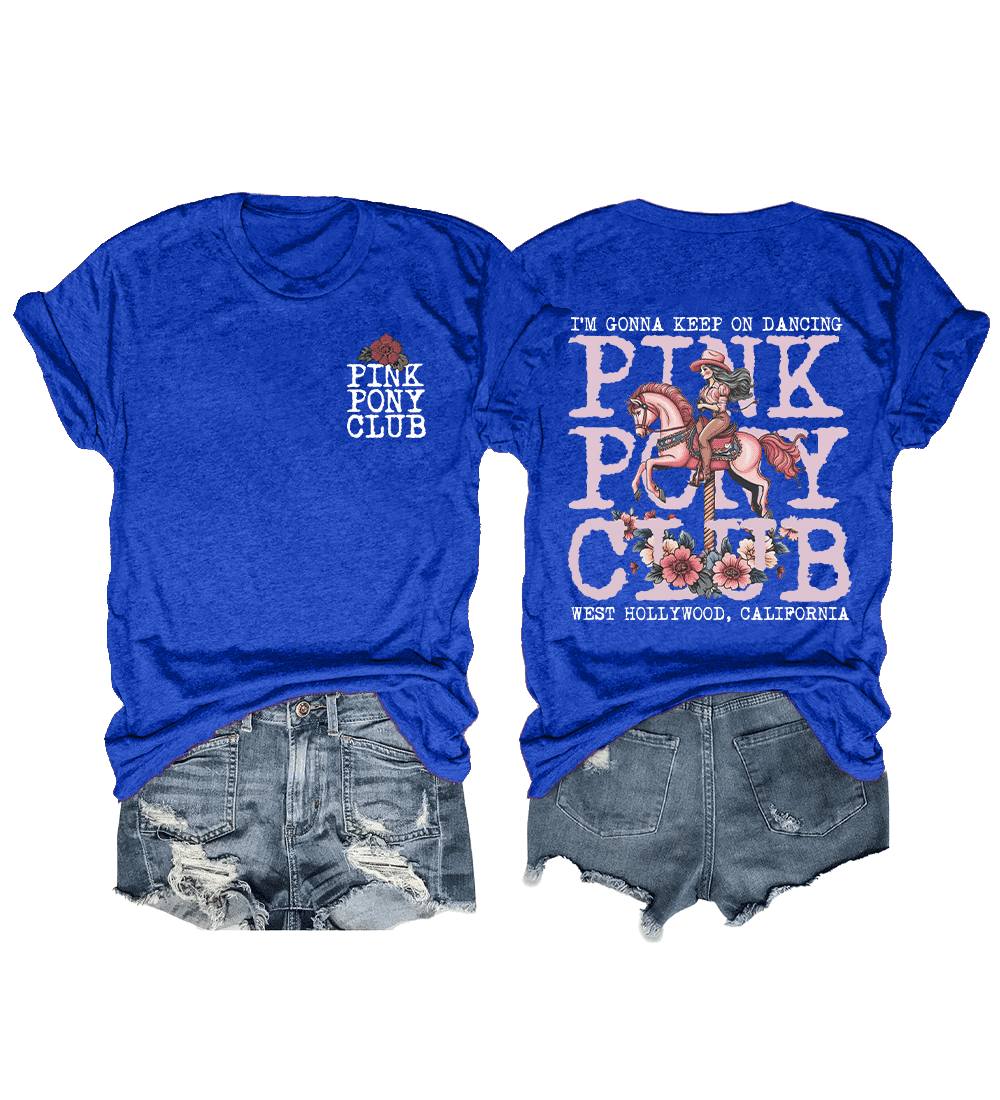 Chappell Roan Shirt, Pink Pony Club Shirt,I'm Gonna Keep On Dancing T