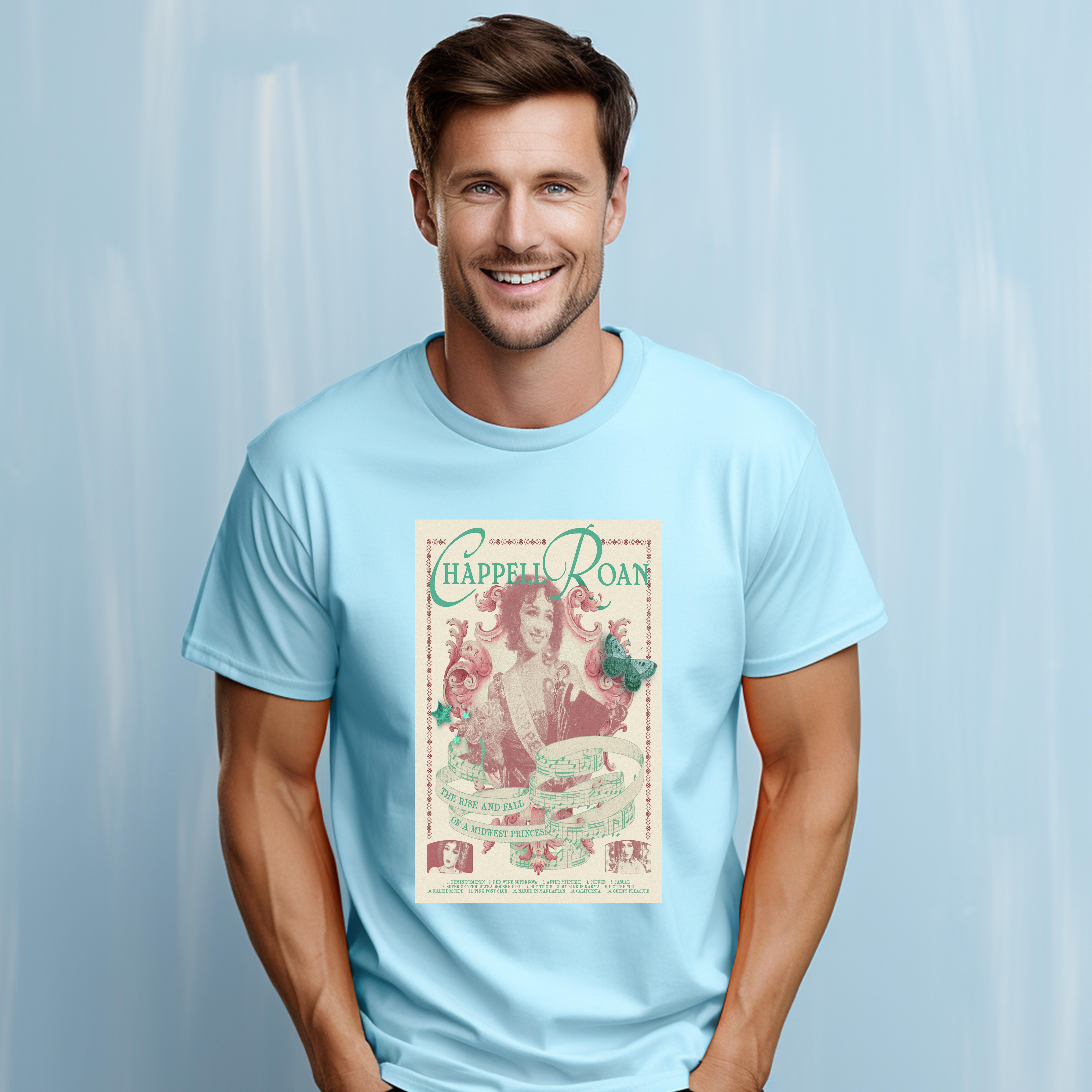 Chappell Roan The Rise And Fall Of A Midwest Princess Poster UNISEX T