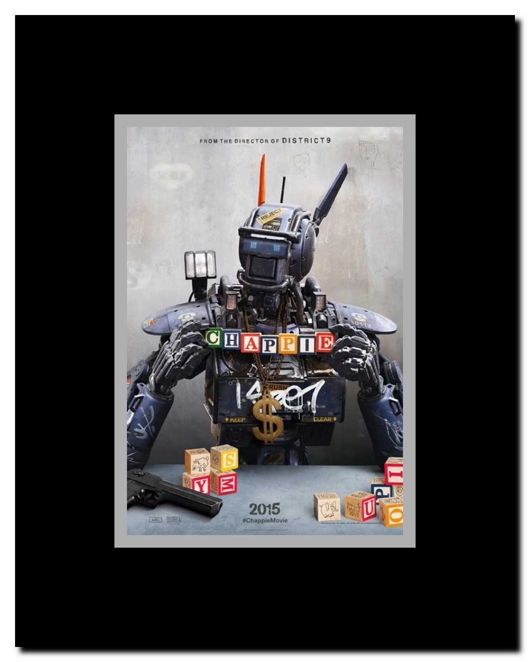 Chappie Framed Movie Poster