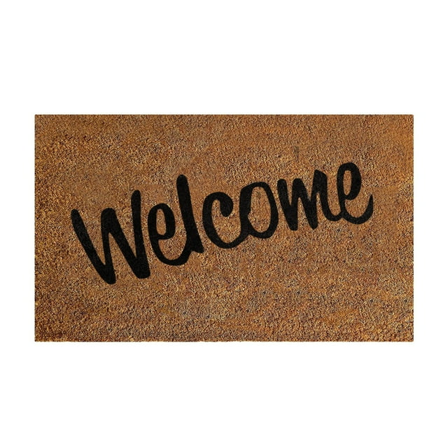 Chappy Wrap Blanket Coir Mats For Front Door, Funny Door Mats