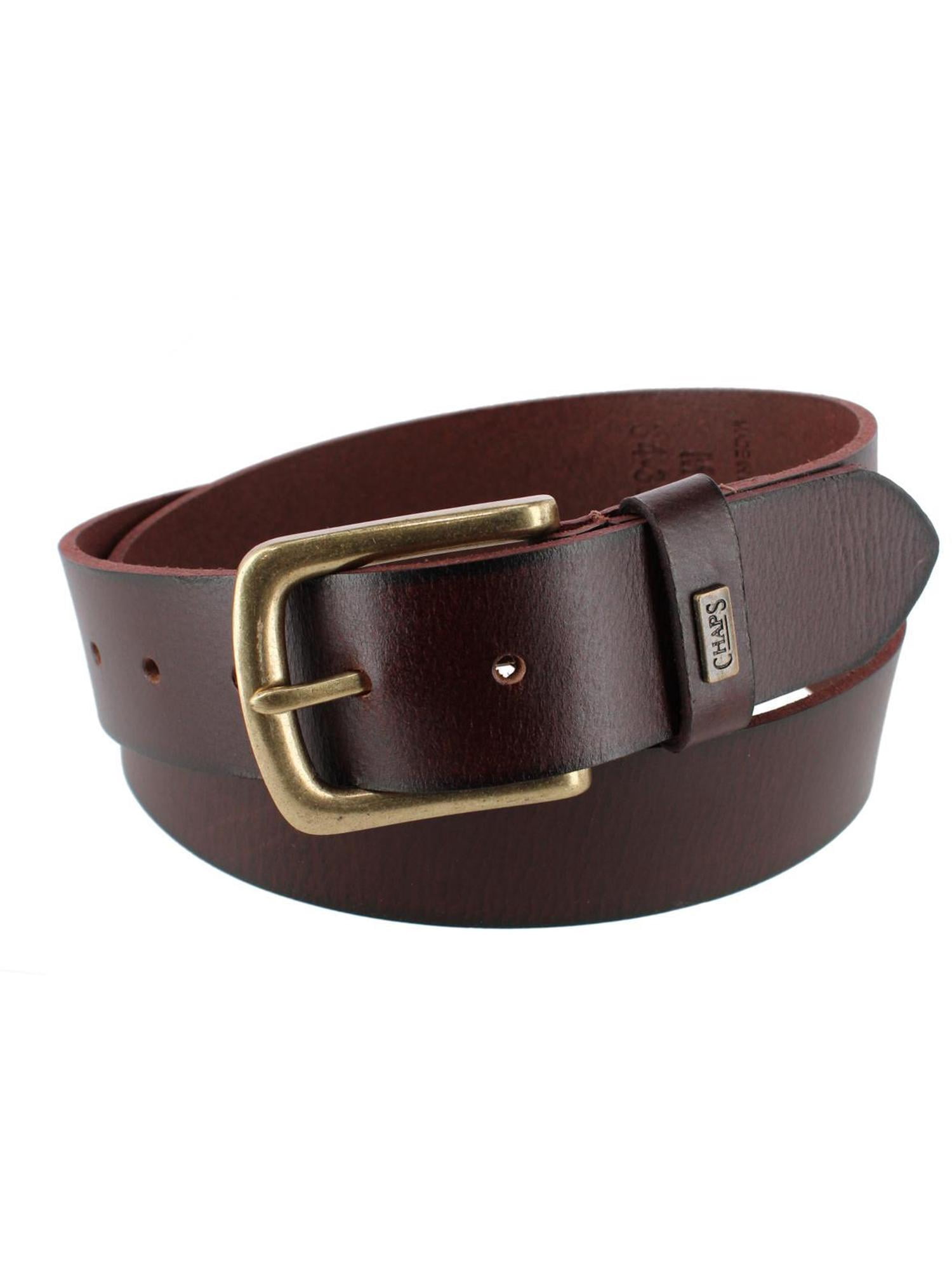 BOSS Men’s Leather Belt – Timeless Grain Embossed, 3.5cm Width, Gunmetal Buckle