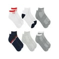 thumbnail image 1 of Chaps, Adult Mens, 6-Pack Sports Performance Ankle Socks, Sizes 6-12, 1 of 5