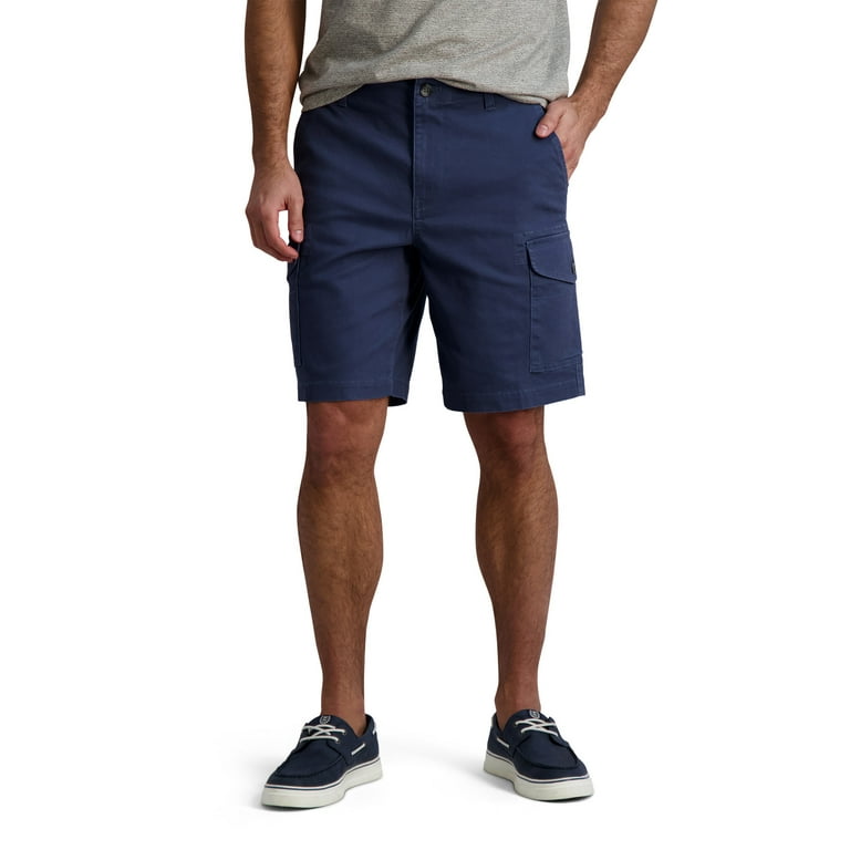 Chaps Bedford Cord Stretch Cargo Shorts Sizes 28 42 Walmart