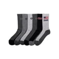 thumbnail image 1 of Chaps Boy's Athletic Crew Socks 6-Pack, Size Medium, 1 of 6