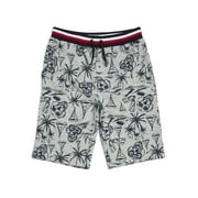 Chaps Boys Allover Print Elastic Waistband Shorts