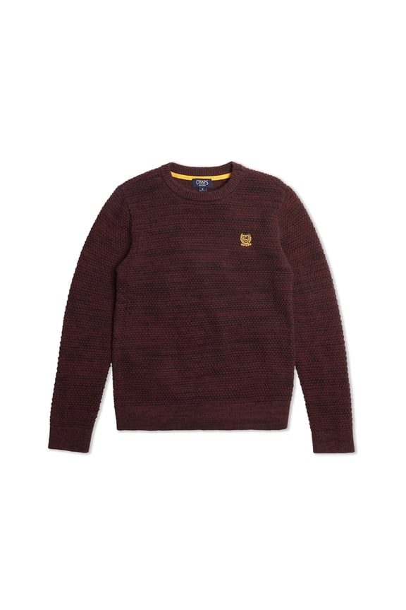 Boys Crewneck Sweater with Long Sleeves, Sizes 4-18