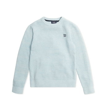 Chaps Boys Crewneck Sweater with Long Sleeves, Sizes 4-18