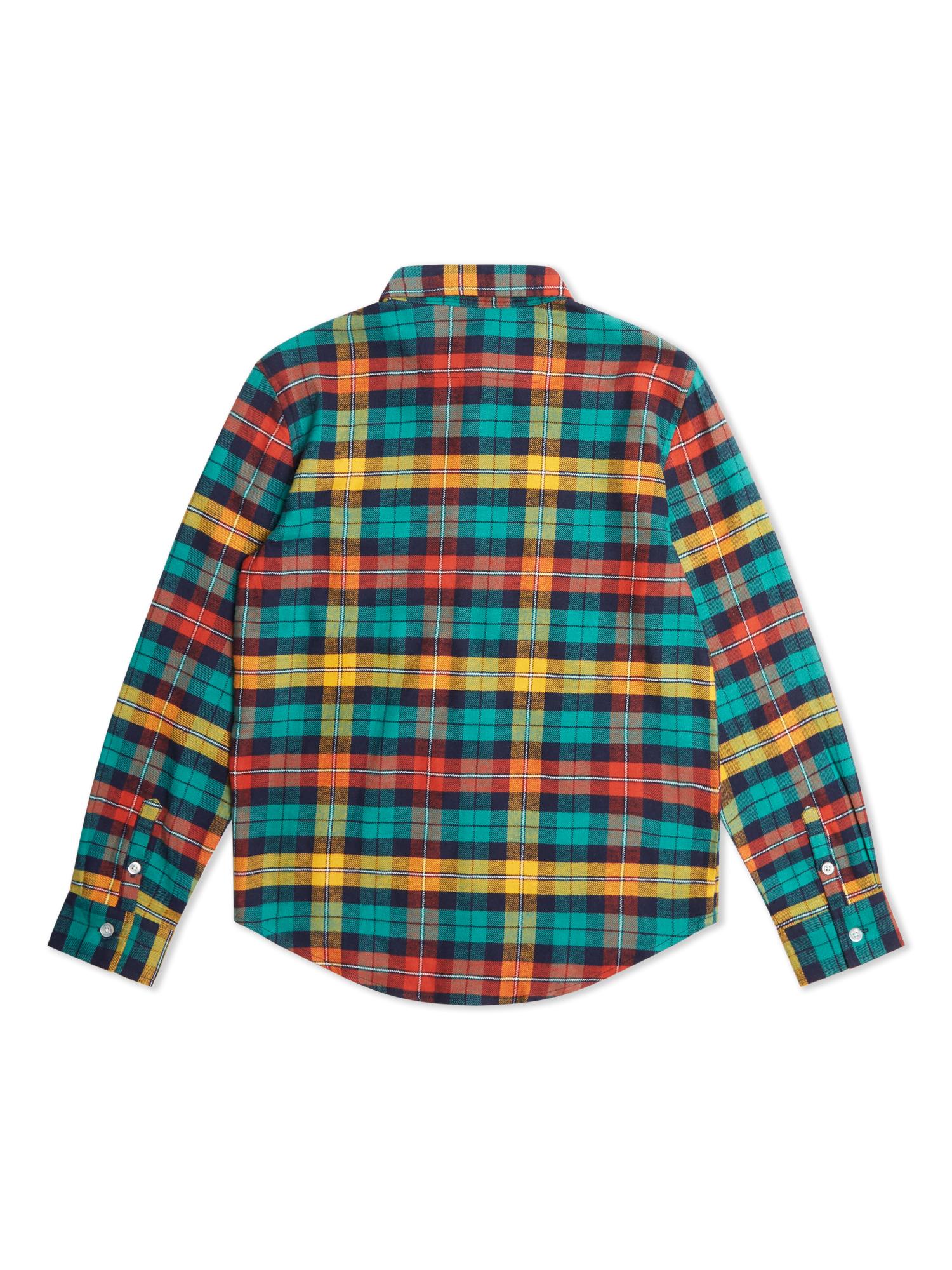 SSLR Big Boys Flamingos Hawaiian Shirt Button Down Shirt Short Sleeve