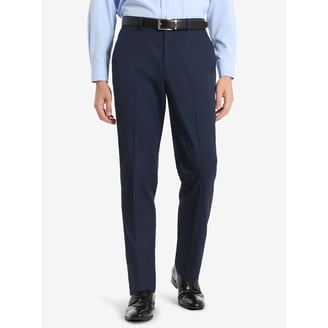 navy blue dress pants walmart Men's 3-Pack of Navy Dress Pants by Azzuro, Size: 52W, Blue