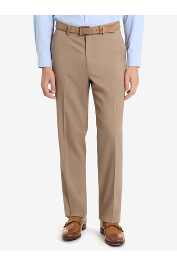 walmart dress pants George Men's Pleated Cuffed Microfiber Pant Black Size:38x30 With Adjustable Waistband, Size: 38 x 30 Just another reason for you to make this dress pant yours. Mens Dress Pants in Mens
