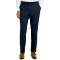 thumbnail image 1 of Chaps Flat Front Men's Solid Classic Fit Tailored Suit Separate Pant, 1 of 3