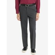 Chaps Flat Front Men's Charcoal Solid Classic Fit Tailored Suit Separate Pant, Sizes 30x30-38x32