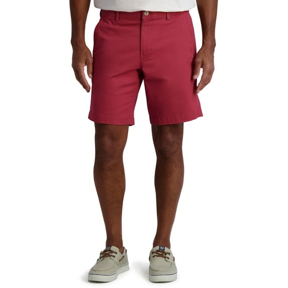 Chaps Flat Front Stretch Twill Shorts, (Men's) Sizes 28-42