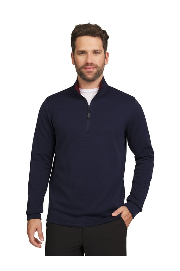 Golf Men's & Big Men's Fleece Quarter Zip Pullover Sweater, Sizes S-5XL