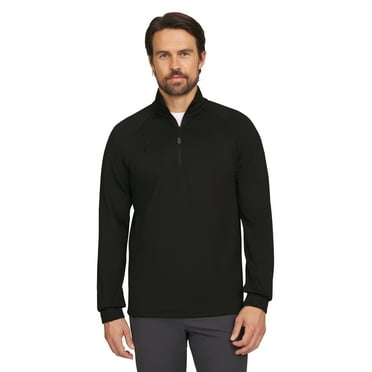 Chaps Golf Men's & Big Men's Jacquard Quarter Zip Sweater, Sizes S-5XL