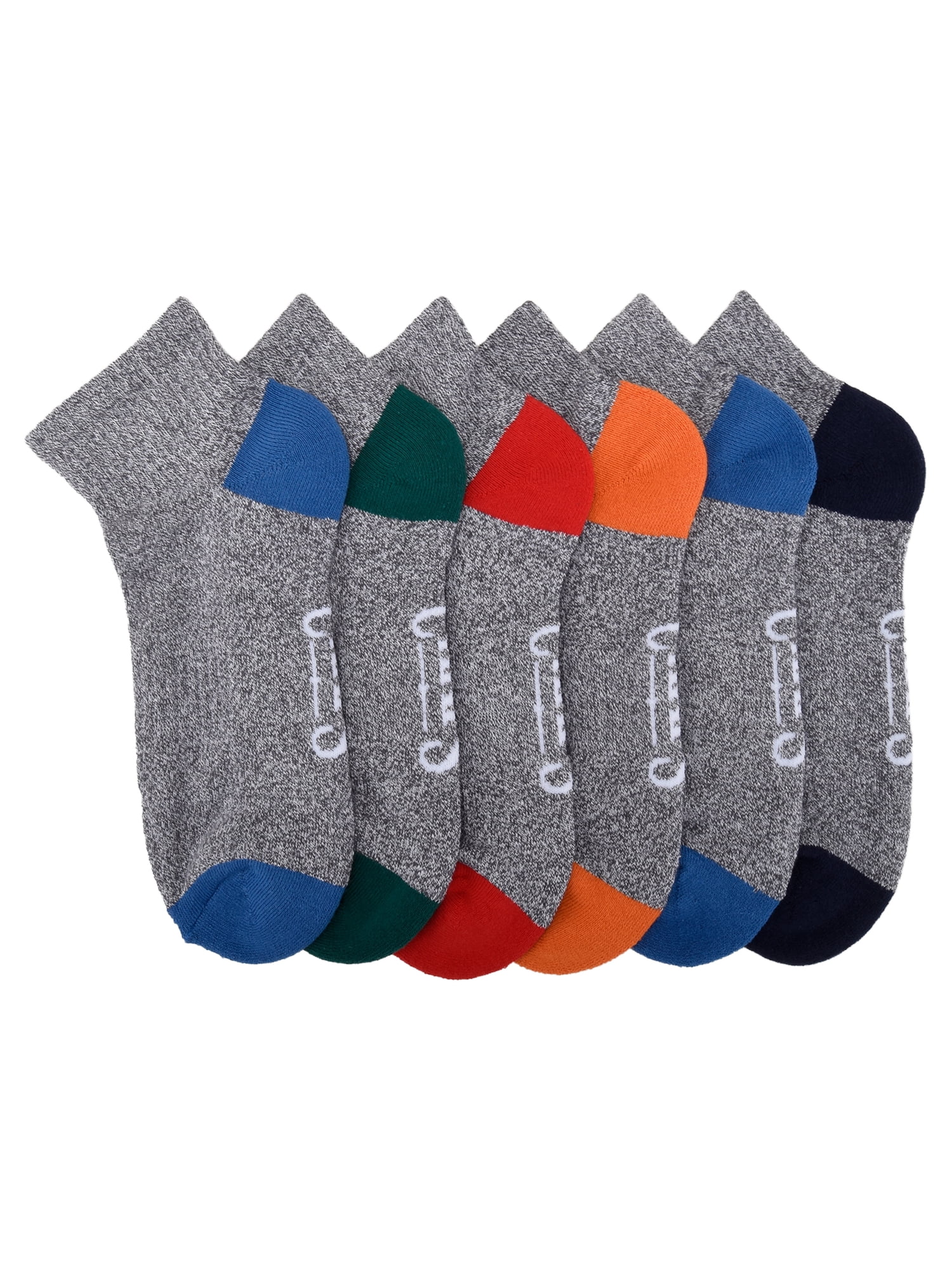 Chaps Half Cushion Ankle 6-Pack Men's, Sock Size 10-13