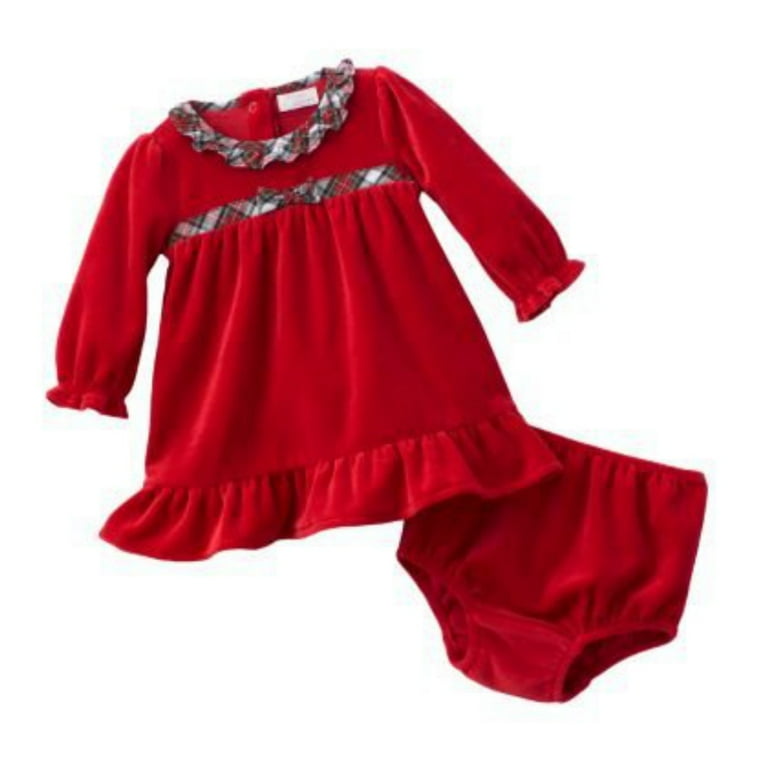 Chaps red clearance dress