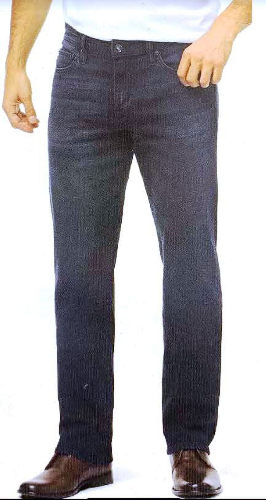 Chaps Jeans Men's Slim Leg Stretch Straight 5Pocket Denim Jeans, Tidal