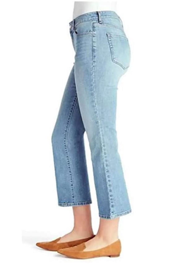Ladies' Mid Rise Crop Kick Jeans, Mereen 8/29 - NEW