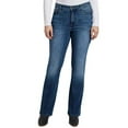 thumbnail image 1 of Chaps Ladies' Size 4 Bootcut Jeans, Blue, 1 of 3