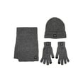 thumbnail image 1 of Chaps Men's 3-Piece Marled Scarf, Beanie and Glove Set, One Size, 1 of 5