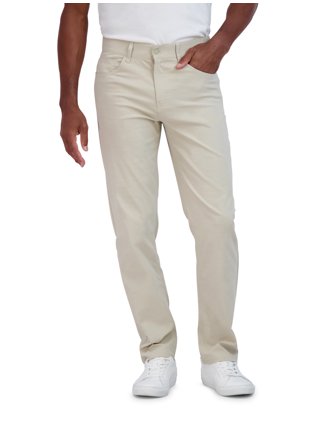 AZZAKVG Men's Solid Color Casual Work Pants Suspenders Press Button Slim Chaps, Size: Medium, Black
