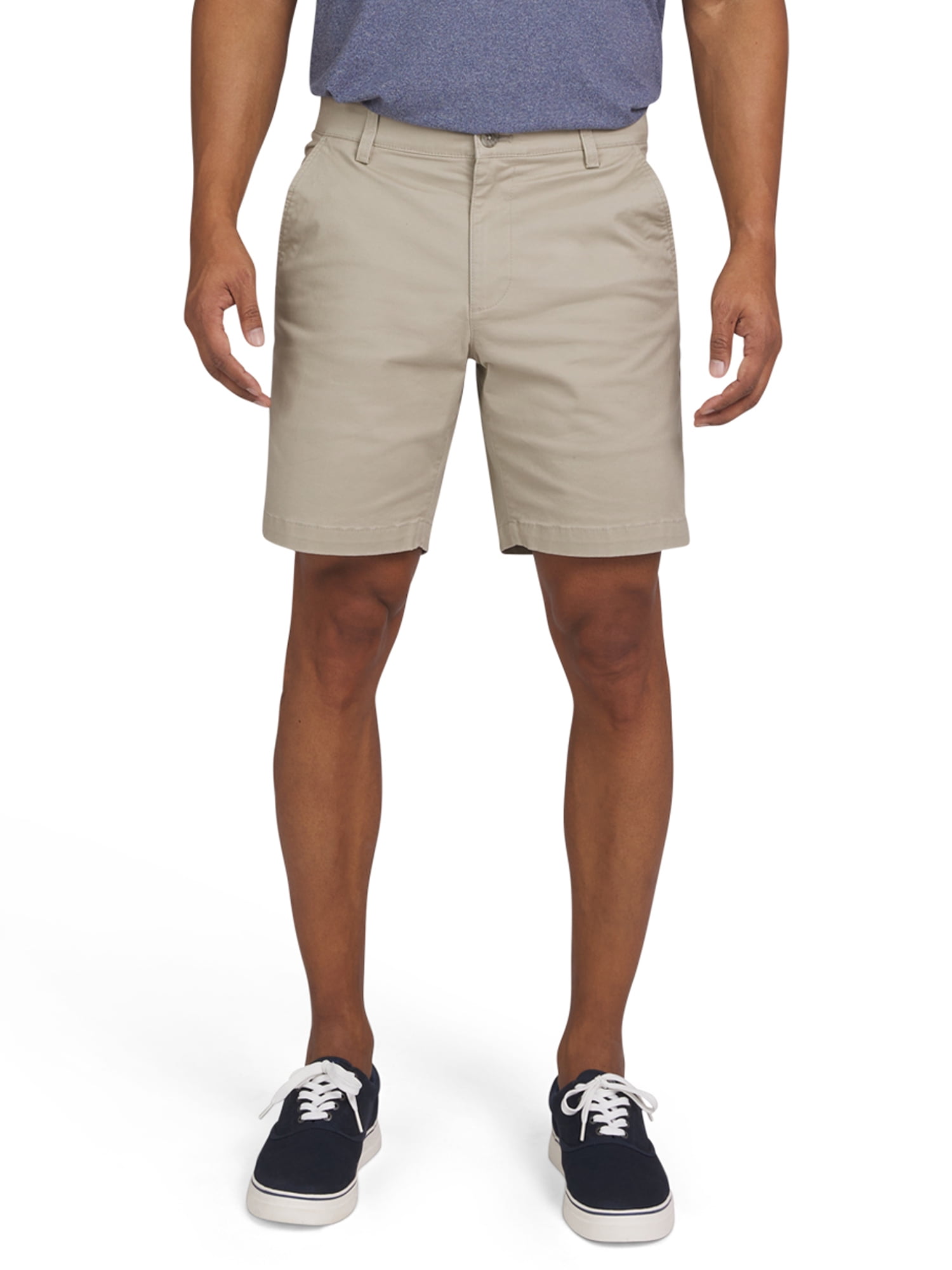 Chaps Men's 8” Flat Front Stretch Twill Shorts, Sizes 30-42 Chaps Men's 8” Flat Front Stretch Twill Shorts, Sizes 30-42