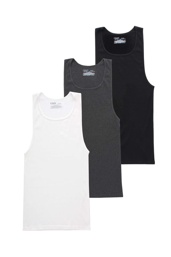 Men's Assorted Tank T-Shirt, 3 Pack