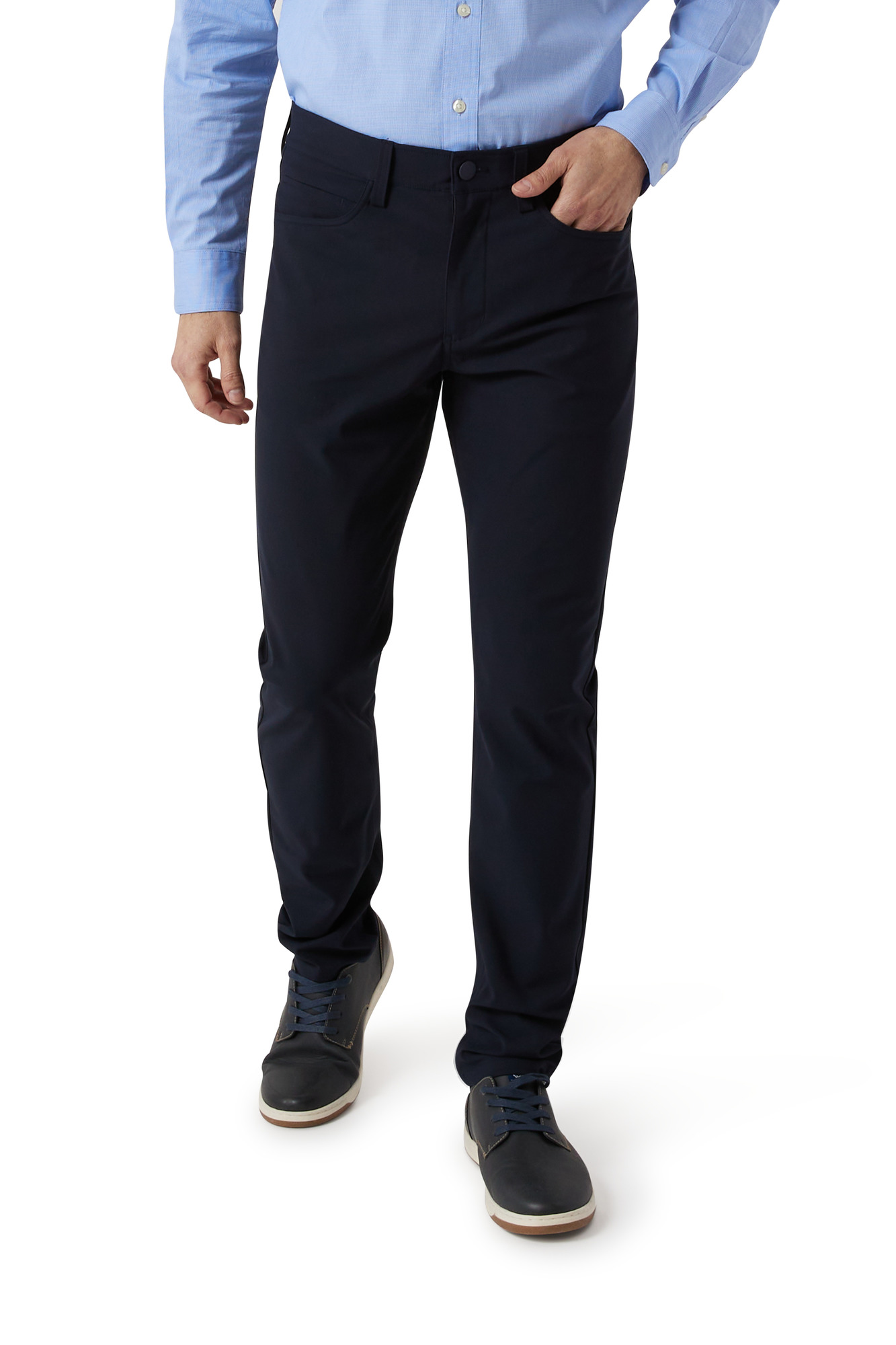 Ben Hogan Men's Performance 5 Pocket Pant With Stretch Fabric and Waist ...