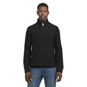 Men's & Big Men's Brushed Twill Quarter Zip, Sizes S-2XL
