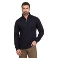 thumbnail image 1 of Chaps Men's & Big Men's Camden Quarter Zip Knit Sweater, Sizes S-2XL, 1 of 8