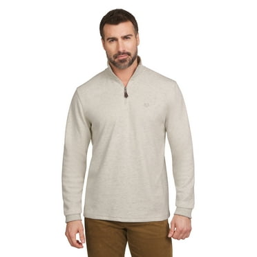 Chaps Men's & Big Men's Camden Quarter Zip Knit Sweater, Sizes S-2XL