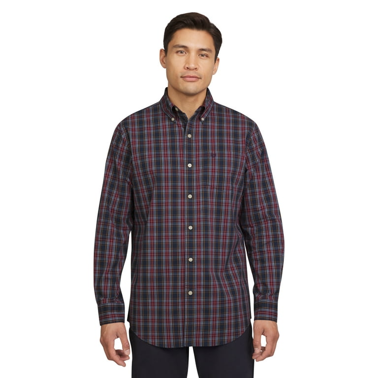 Chaps men's Classic Long Sleeve Button-Down Shirt